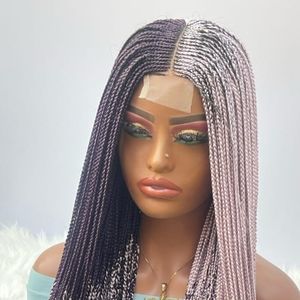 Braided Wig On Half  Closure   40"